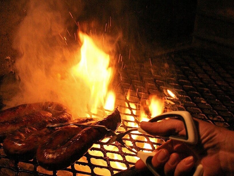Namibia food - A Foodie's Guide to Namibia Food Boerewors de flambé.