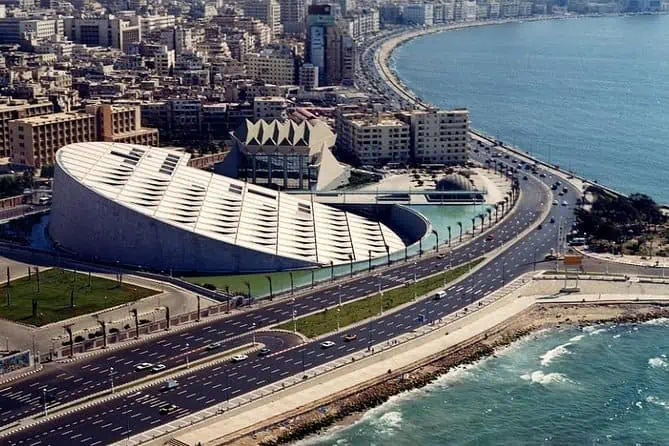 City of Alexandria in Egypt.