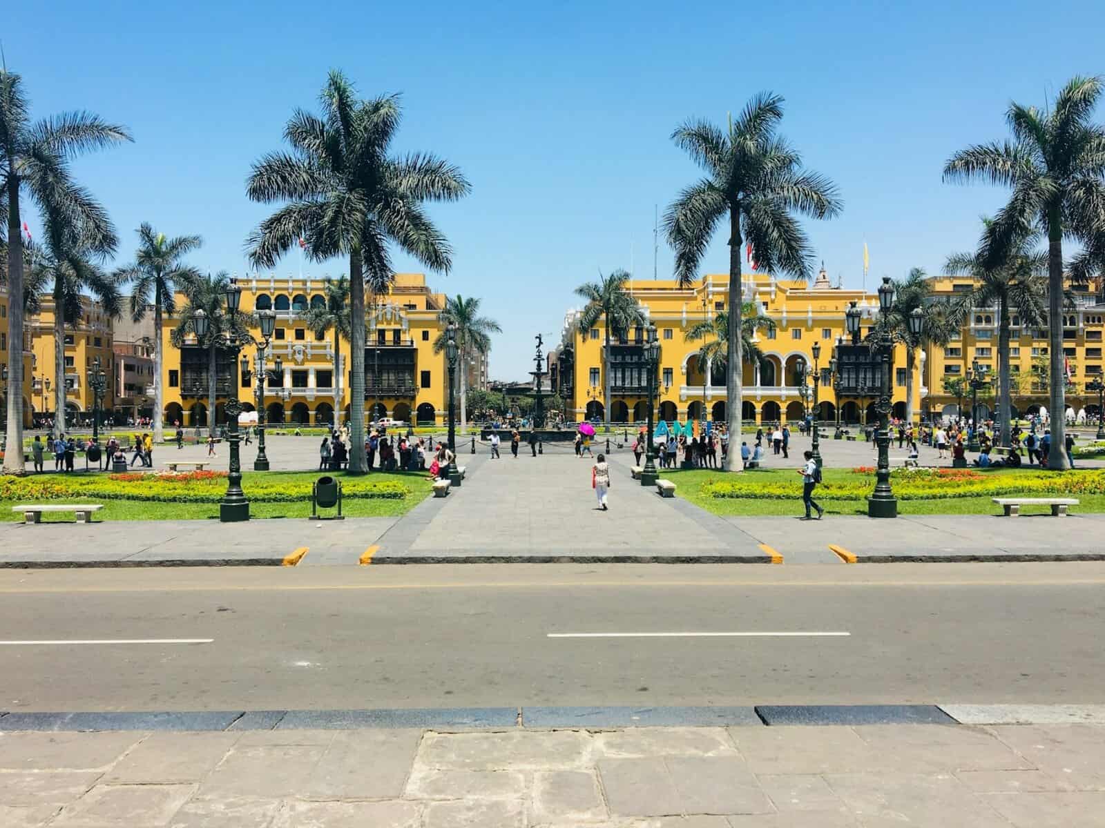 - Exploring Peru’s Travel Gems: A Journey Through Nine Must-Visit Destinations City square in Lima, Peru. Pic by Jhordy Rojas -unsplash.