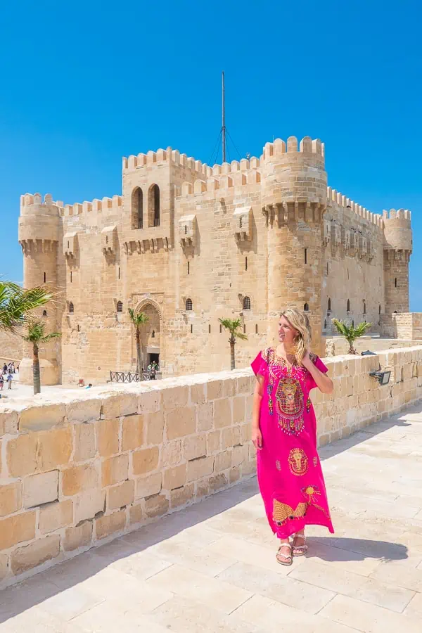 Fortress in Alexandria, Egypt