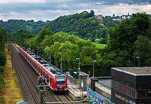Railway station in Germany