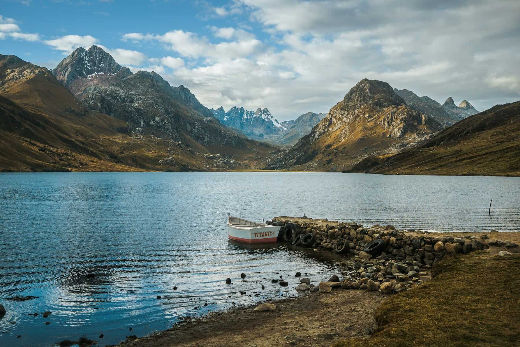- Exploring Peru’s Travel Gems: A Journey Through Nine Must-Visit Destinations Lake in the mountains close to Huaraz, Peru. Pic by Gonzalo Iglesias -unsplash.