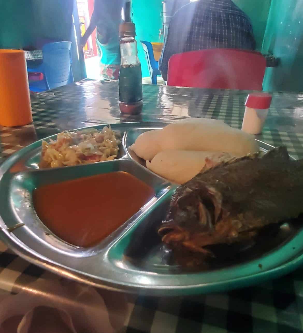rural zambia - Where and How to Find Food and Accommodation in Rural Zambia Eating Nshima in rural Zambia