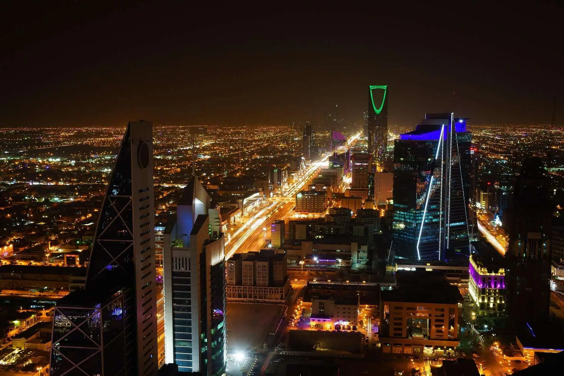 - Complete Guide to Saudi Arabia Visa Requirements for Indian Travelers Riyadh at night, Saudi Arabia.