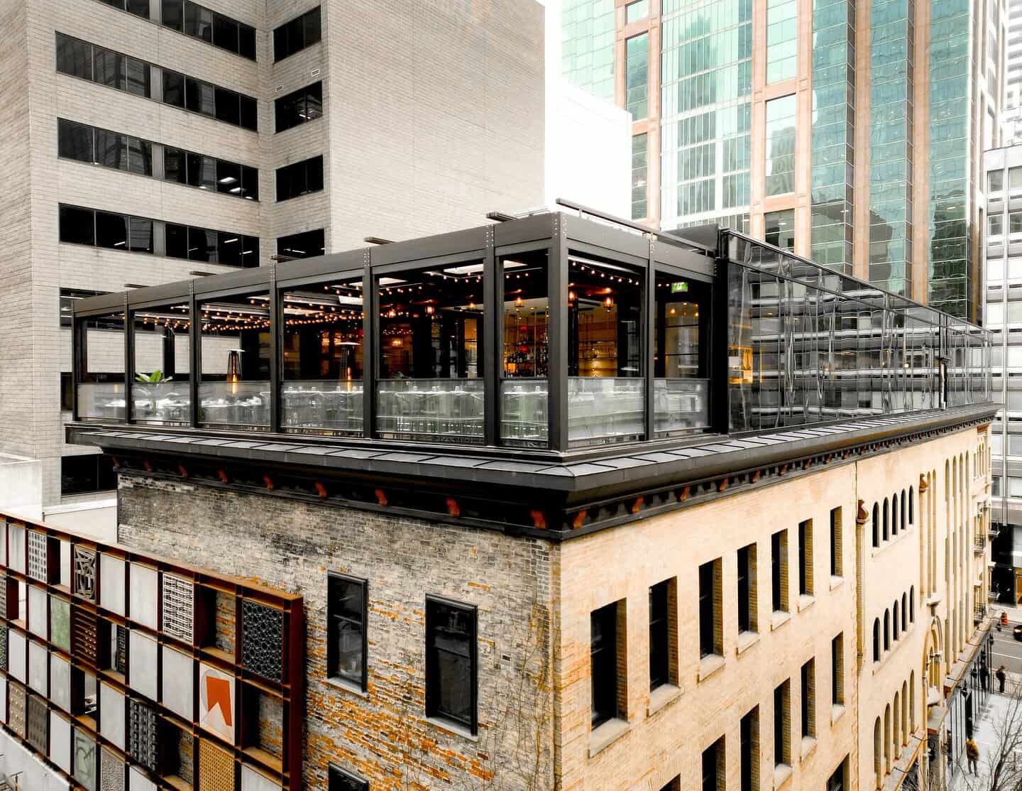 - The Complete Guide to Toronto's Nightlife for International Travelers Rooftop bar the Chase in Toronto, Canada.