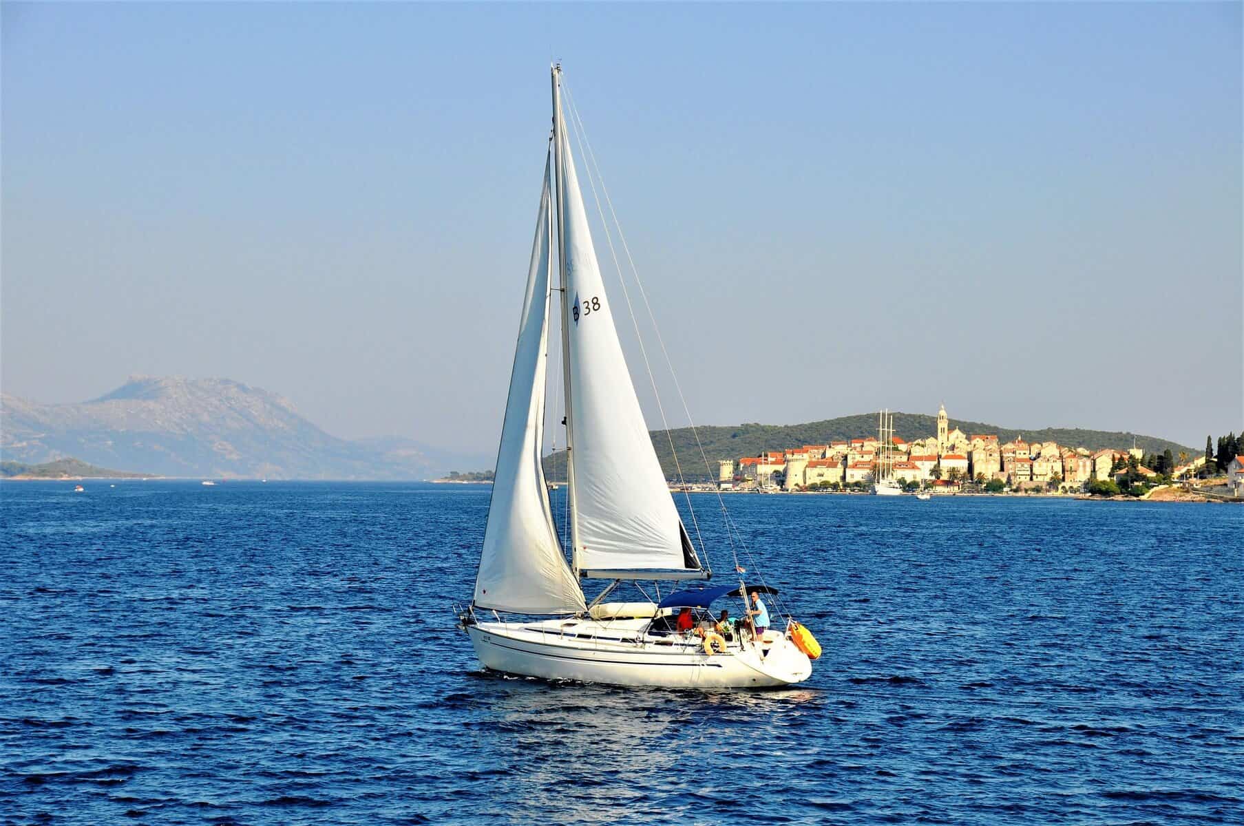 - Stay Connected in Croatia: Why SimLocal's eSIM is the Smart Traveler's Choice Sailing the coast at Korčula in Croatia.
