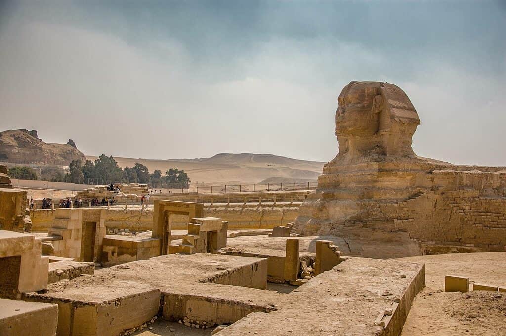 Visiting the Pyramids of Giza
