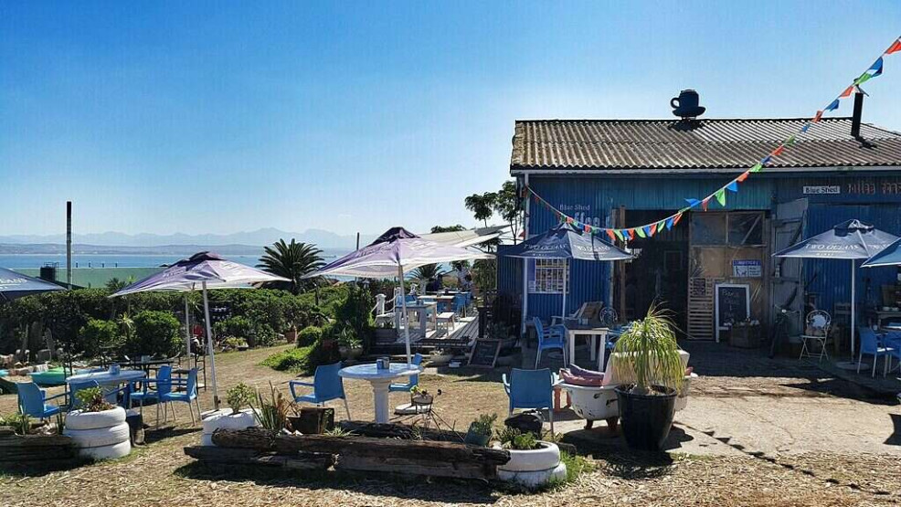 Great shakes, coffee & cake at Blue Shed Coffee Roastry in Mossel Bay, South Africa