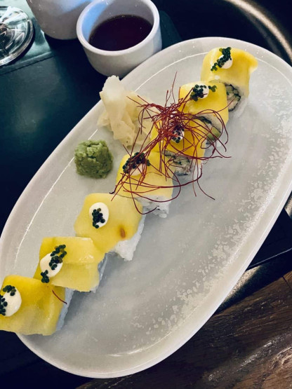 Sushi at COAST Restaurant, Vancouver, Canada