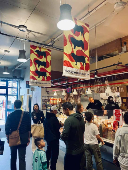 Granville Island Public Market in Vancouver, Canada