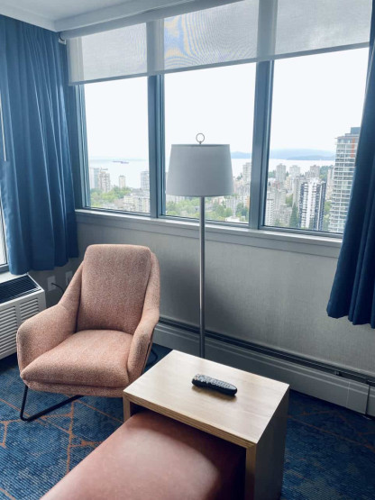 Room in Blue Horizon Hotel in Vancouver, Canada