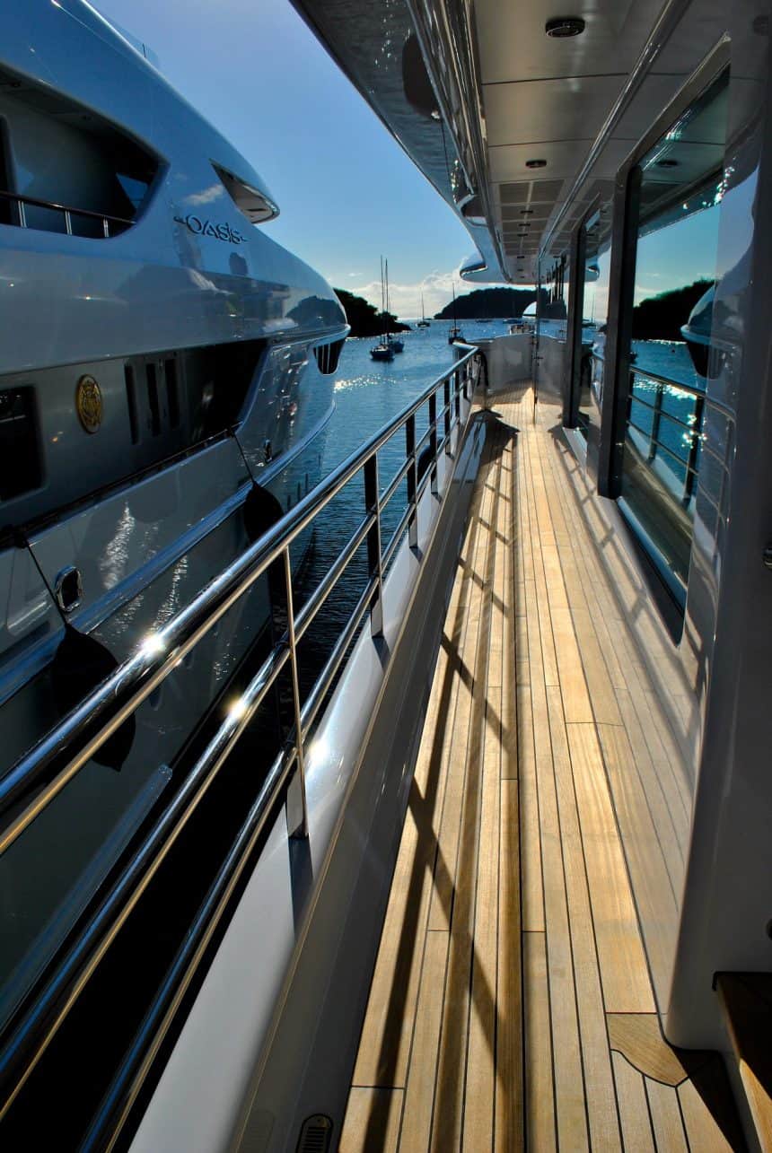 - The Complete Guide to Private Yacht Charters in Indonesia Yacht deck of a motor yacht.